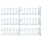 6 pc Picket Fence Set