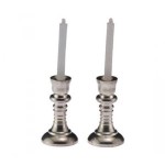 Dollhouse Set of 2 Silver Candlesticks