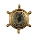 (&amp;sect;) Sale $1 Off - Working Ship's Wheel Compass