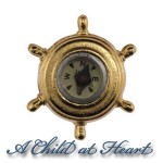 (&amp;sect;) Sale $1 Off - Working Ship's Wheel Compass