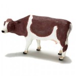 Dollhouse Black or Brown Cow