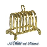 (*) Dollhouse Toast Rack