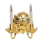 2 Arm Lion Head Wall Sconce(Discontinued)