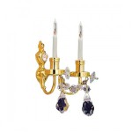 Renaissance Dual Candle Wall Sconce- Only 2 Left -