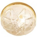 (* Closeout *) Cut-Glass Ceiling Lamp