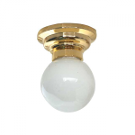 (* Closeout *) Ceiling Lamp with Globe