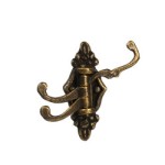 Dollhouse Triple Wall Coat Hook(s)- Choice of Finish -