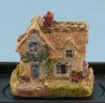Dollhouse Miniature Mini Cottage