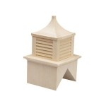 Unfinished Dollhouse Cupola