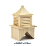Unfinished Dollhouse Cupola