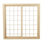 Dollhouse Sliding Glass Door with Mullions