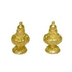 (*) Dollhouse Ornate Salt &amp; Pepper Shaker- Choice of Finish -