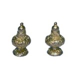 (*) Dollhouse Ornate Salt &amp; Pepper Shaker- Choice of Finish -
