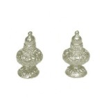 (*) Dollhouse Ornate Salt &amp; Pepper Shaker- Choice of Finish -