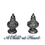 (*) Dollhouse Ornate Salt &amp; Pepper Shaker- Choice of Finish -