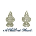(*) Dollhouse Ornate Salt &amp; Pepper Shaker- Choice of Finish -