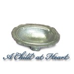 (*) Dollhouse Oval Serving Dish- Choice of Finish -