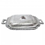(*) Dollhouse Covered Serving Dish- Choice of Finish -