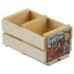Dollhouse Empty Orange Crate