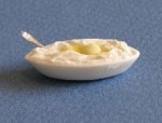 Dollhouse Bowl of Mashed Potatoes