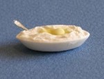 Dollhouse Bowl of Mashed Potatoes
