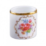 (*) Dollhouse Porcelain Waste Basket(s)