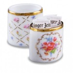 (*) Dollhouse Porcelain Waste Basket(s)