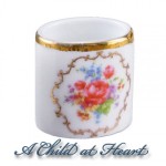(*) Dollhouse Porcelain Waste Basket(s)