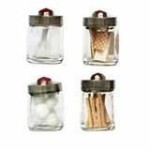 (*) Small Filled Dollhouse Medical Jars