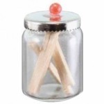 (*) Small Filled Dollhouse Medical Jars