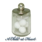 (*) Small Filled Dollhouse Medical Jars