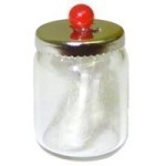 (*) Small Filled Dollhouse Medical Jars