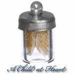 (*) Small Filled Dollhouse Medical Jars