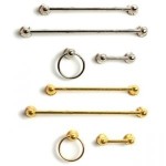 Dollhouse Bath Bar Accessories (Brass or Chrome)