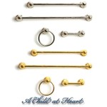 Dollhouse Bath Bar Accessories (Brass or Chrome)