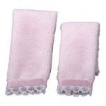 Dollhouse 2 pc Towel Set - Pink
