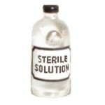 (*) Dollhouse Sterile Solution Bottle