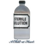 (*) Dollhouse Sterile Solution Bottle