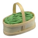 Dollhouse Basket Pea Pods