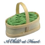 Dollhouse Basket Pea Pods