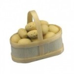 Dollhouse New Potatoes in Basket