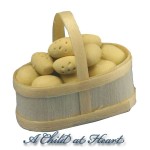 Dollhouse New Potatoes in Basket