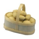 Dollhouse New Potatoes in Basket