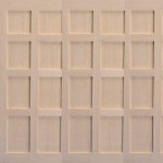 Dollhouse Tudor Style Wood Panels- 3 Piece Pack -