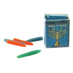 Dollhouse Chanukah Candles Box