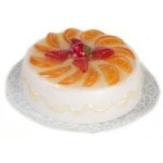Dollhouse Orange Fruit Tart