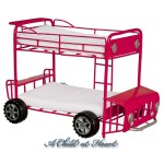(*) Dollhouse Double Decker Bus Bunk Bed