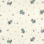 (&amp;sect;) Sale $1 Off - 2 Shts Petite Fleur Wallpaper- Choice of Color -