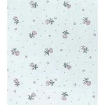 (&amp;sect;) Sale $1 Off - 2 Shts Petite Fleur Wallpaper- Choice of Color -