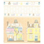 (&amp;sect;) Sale $1 Off - 2 Shts Dollhouse Fantasy Paper- Choice of Color -